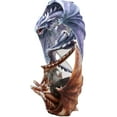 thumbnail image 6 of Ebros Invertible Elemental Ice and Fire Dual Dragon Sandtimer 7.5"H Anne Stokes, 6 of 8