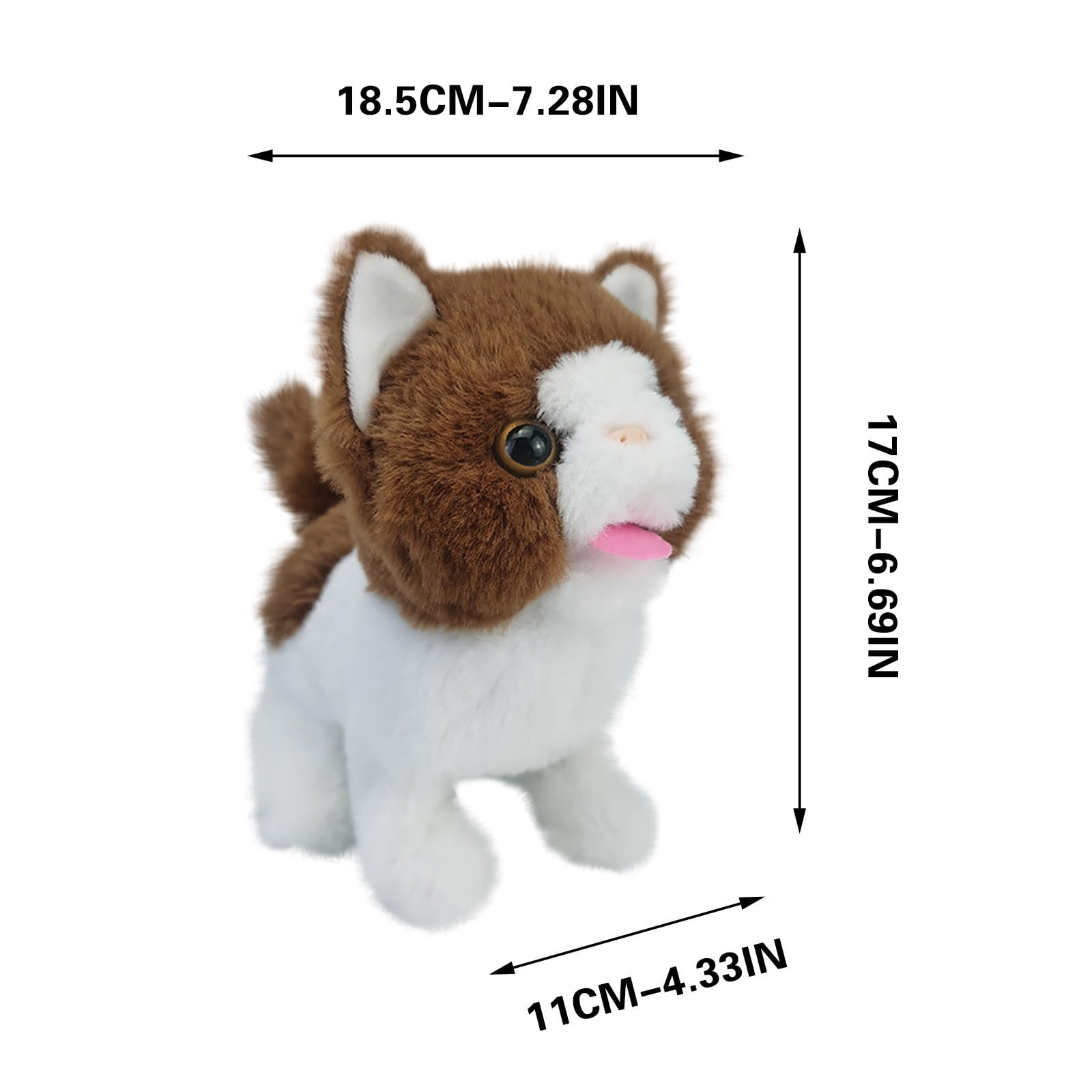 YUNAFFT Robot Dog & Robot Cat, Realistic Puppy That Acts Like a Real Puppy, Robotic Puppy Dog Realistic for Adults That Looks Real, Toy Dogs That Walk and Bark