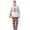 Men, variant on Yuaguia Family Matching Christmas Pajamas, It's The Most Wonderful Time Of The Year Letter Print Grey Long Sleeve Top and Snowflake Christmas Tree Print Lounge Pants Sleepwear Set, Men M