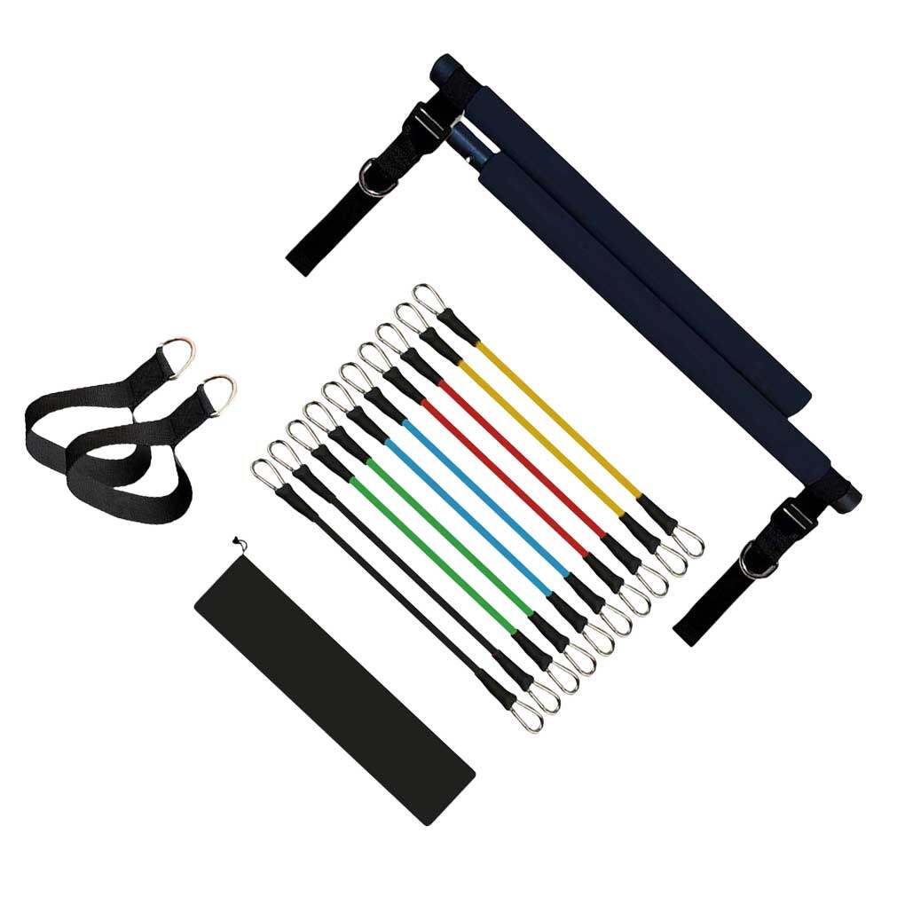 Pilates Bar Portable Pilates Bar Kit with Adjustable Resistance Band