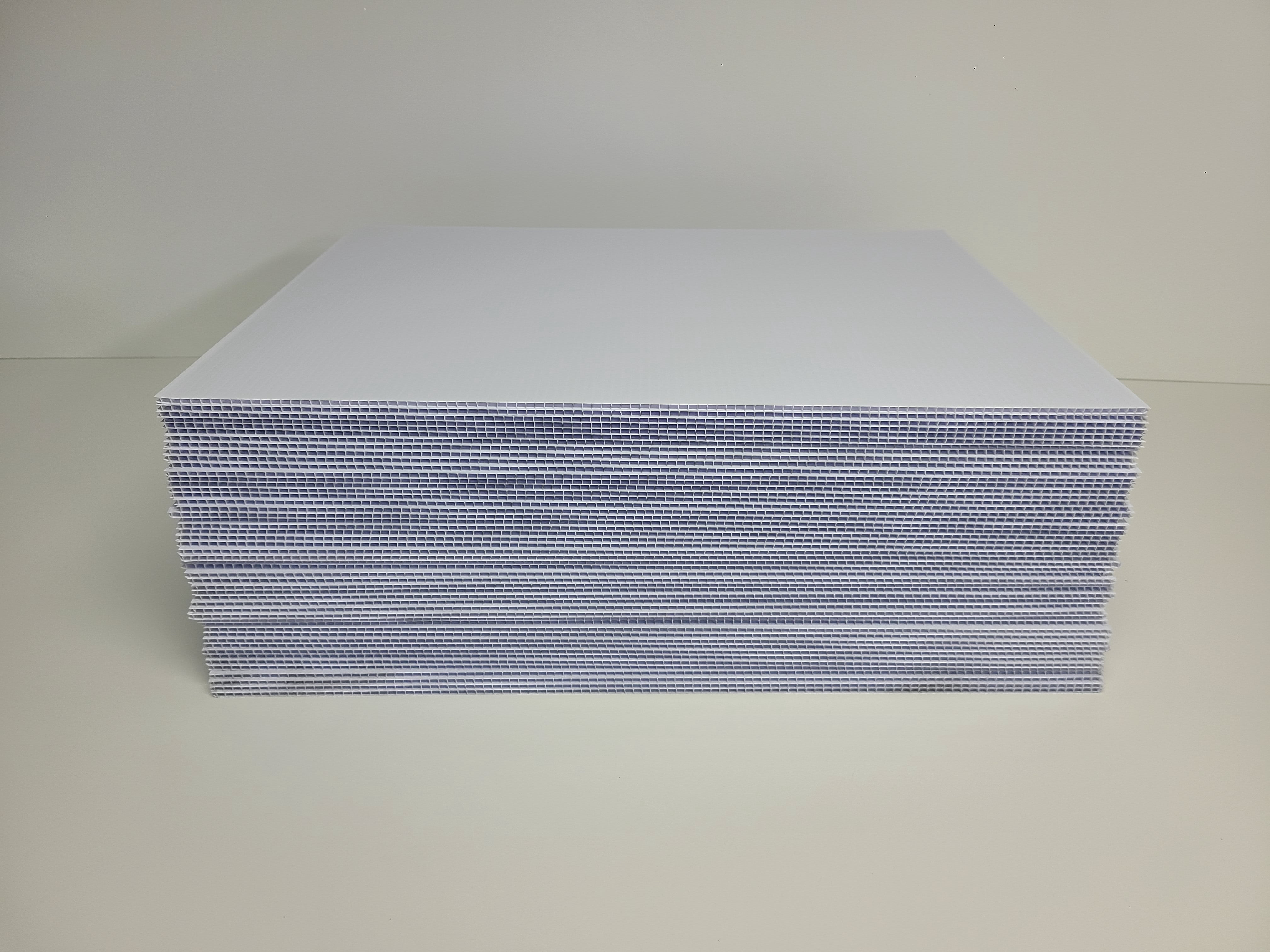 50 Pack, Corrugated Signs 18x24 inch and Metal Wire Stake 24'' Great for Advertising Any Events, Open House, Yard Signs, Election Signs, Yard Sale Signs Ship Same Day UPS (50Sign&Stake24)