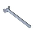 thumbnail image 4 of Colaxi Solar Lighting Mounting Bracket Extension Mounting Arm Light Fixture Bracket Pole Light Pole Mounting for Barn Lamp Post Tree White, 4 of 9