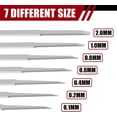thumbnail image 3 of YISITIAN Prime Model Scriber, Model Panel Line Scriber, Cutting Tool Chisel for Resin Carved Scribe Line,7 Model Chisel Blades 0.1/0.2/0.4/0.6/0.8/1.0/2.0 mm for Carving Cutting,Panel CJ919-95341, 3 of 7