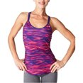 thumbnail image 1 of SOLFIRE Womens Double Up Tank Top, Purple, Small, 1 of 1