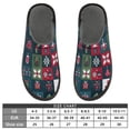 thumbnail image 5 of IAUYY Memory Foam House Slippers Suitable for Both Men and Women. Comfortable, Anti-Slip Plush Flat-Bottomed Slippers The Best Holiday Gift Christmas-themed Design, 5 of 9