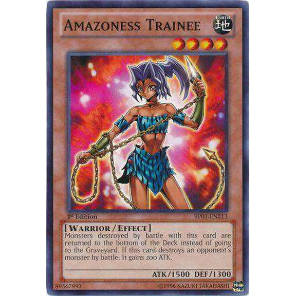 YuGiOh Battle Pack: Epic Dawn Common Amazoness Trainee BP01-EN213