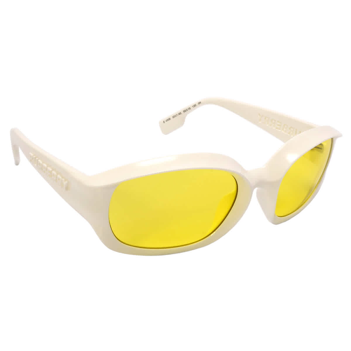 Burberry Milton Yellow Horn Men's Sunglasses BE4338 300785 56 