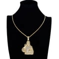 thumbnail image 5 of Collar de hip-hop para hombre, colgante con retrato personalizado retro, oro de 18 quilates personalizado, circonita microincrustada, joyería de hip-hop transfronteriza, 5 of 5
