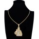 thumbnail image 5 of Collar de hip-hop para hombre, colgante con retrato personalizado retro, oro de 18 quilates personalizado, circonita microincrustada, joyería de hip-hop transfronteriza, 5 of 5