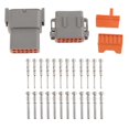 thumbnail image 2 of Conector Eléctrico Sellado para Motocicleta 20A Yotijar Enchufe del conector de cable eléctrico, 2 of 10