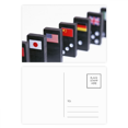 thumbnail image 1 of Pai Gow Dice Flag Gambling Postcard Set Birthday Mailing Thanks Greeting Card, 1 of 3