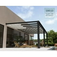thumbnail image 4 of CANOPIA by PALRAM Stockholm Stores de toit de 11 pi x 24 pi - Blanc, 4 of 6