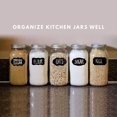 thumbnail image 2 of 96 Premium Chalkboard Labels Bulk Free Erasable Chalk Pen - Dishwasher Safe Chalk Board Mason Jar Labels Removable Waterproof Blackboard Sticker Label for Jars Glass Bottle Kid, 2 of 7