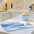 thumbnail image 6 of IAUYY 18 x 24 Inch Dish Drying Mat Dish Drying Mat Microfiber Kitchen Mats Large Counter Absorbent Dish Pad Drainer Rack Elegant and Graceful Backdrop, 6 of 8