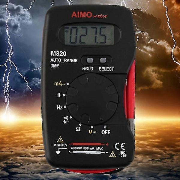 Pocket Multimeter for Frequency and Capacitance, electrical testing equipment and multimeters.