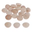 thumbnail image 1 of Balls 20pcs/set, 1. Unfinished Half Wooden Balls, Mini Hemisphere, Half Craft Balls for DIY Projects, Kids Arts and Craft Supplies, 1 of 7