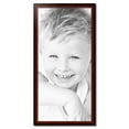 thumbnail image 2 of ArtToFrames 21" x 44" Matte mahogany Diploma Picture Frame, 21x44 inch Brown Wood Poster Frame (WOM-5108), 2 of 7