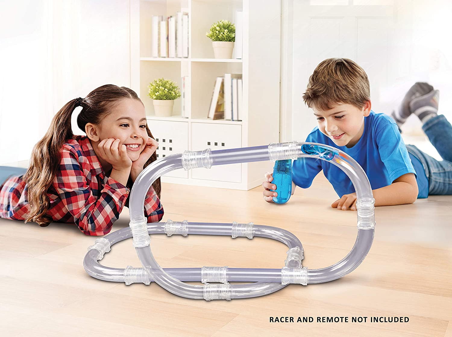Zoom Tubes Car Trax Tubular Expansion Vehicle Playsets, 25 Pieces