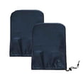 thumbnail image 1 of Mupvlun 2 Pcs Waterproof Side Mirror Covers, Car Rearview Mirror Protectors, Exterior Rearview Mirror Accessories with Drawstring for Winter Car Rearview Mirrors (14.96''x16.14'') Black2, 1 of 7