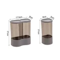 thumbnail image 4 of Disposable Cup Holder Automatic Water Dispenser Cup Dispenser Non Punching Paper Cup Holder Household Wall Mounted Dustproof Storage Rack, 4 of 4