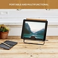 thumbnail image 3 of Metal Cookbook Holder Stand - Recipe Book Holder - Adjustable And Foldable Cookbook Stand, 3 of 8