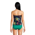 thumbnail image 3 of Lands' End Women's Chlorine Resistant Bandeau Tankini Swimsuit Top with Removable Adjustable Straps, 3 of 3