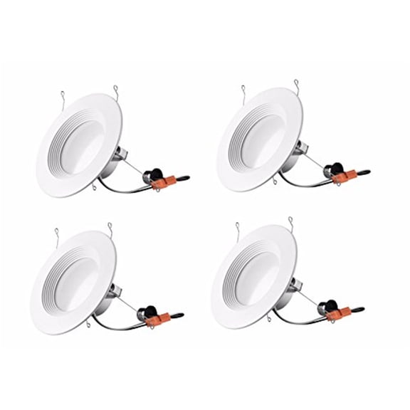 Elegant Furniture 6 INCH RETROFIT, 2700K , 96?, CRI90, ETL, 15W, 75W EQUIVALENT, 50000HRS, LM1000, DIMMABLE, 5 YEARS WARRANTY, INPUT VOLTAGE 120V 4 PACK