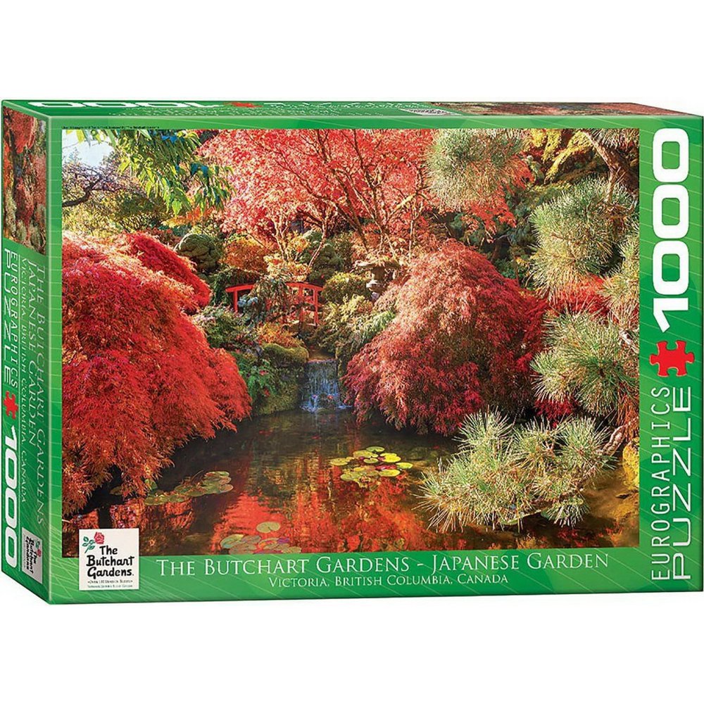EuroGraphics Butchart Gardens Japanese Garden 1000Piece Puzzle