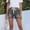 Dark Gray, variant on Drawstring Jean Shorts Casual Denim Shorts Adjustable Waist Jean Shorts Women Pull on Denim Shorts Jean Shorts High Waisted Jegging Shorts Plus Size Stretch Denim Shorts Summer Shorts Women