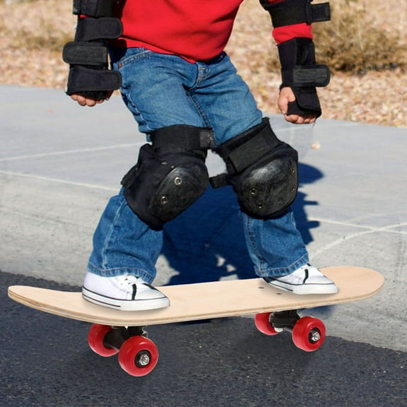 Raindrops DIY Blank Skateboard Wooden Unfinished Skateboard for Kids and Crafts 31.5 inch