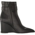 thumbnail image 6 of Sam Edelman Women's Weslie Buckle Wedge Boot Black Leather 10.5M, 6 of 6