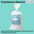 10lb Durable Printed Metallocene Ice Bag, 8