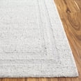 thumbnail image 3 of SAFAVIEH Renewal Rodina Striped Area Rug, Silver, 6' x 6' Square, 3 of 10