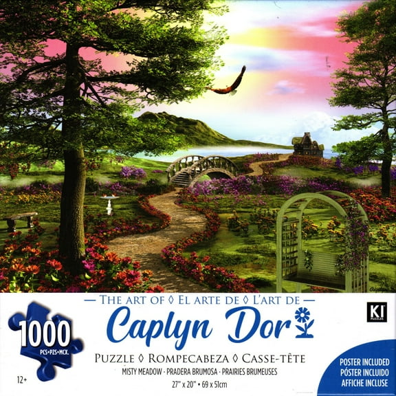 Misty Meadow by Caplyn Dor 1000 Piece Puzzle