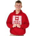 thumbnail image 5 of Made In Canada Patriotic Canadian Hoodie Sweatshirt Women Men Brisco Brands X, 5 of 6