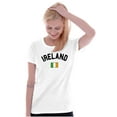 thumbnail image 4 of Irish Flag Ireland Soccer Fan Pride Womens Fitted Plus Size Graphic Tee Brisco Brands 2X, 4 of 5