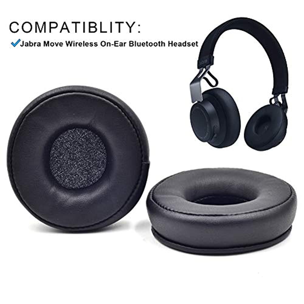 Replacement Ear Pads Cushion for Jabra Move Wireless On-Ear Bluetooth  Headphones