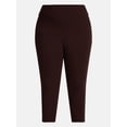 thumbnail image 3 of Terra & Sky Women's Plus Capri Legging, Sizes 0X-5X, 3 of 3