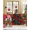 thumbnail image 2 of Flannel Throw Blanket for Couch Sofa Bed,Red Poinsettia Christmas Flower Soft Cozy Warm Fuzzy Blanket 60x80in,Lightweight Fleece Blanket, 2 of 5