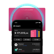 Tangem Wallet Pack of 3 - Secure Crypto Wallet - Trusted Cold Storage for Bitcoin, Ethereum, NFTs & More Coins - 100% Offline Hardware Wallet- Spring Bloom Collection