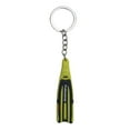 thumbnail image 2 of Youkk Scuba Diving Flippers Key Chain Holder Keychain Keyring Blue Yellow 14.2cm, 2 of 6