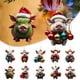thumbnail image 4 of Cerdito navideño de dibujos animados en 2D con bolas navideñas, adornos colgantes, decoraciones navideñas para el hogar, regalo de Navidad 2024 para niños, 4 of 5