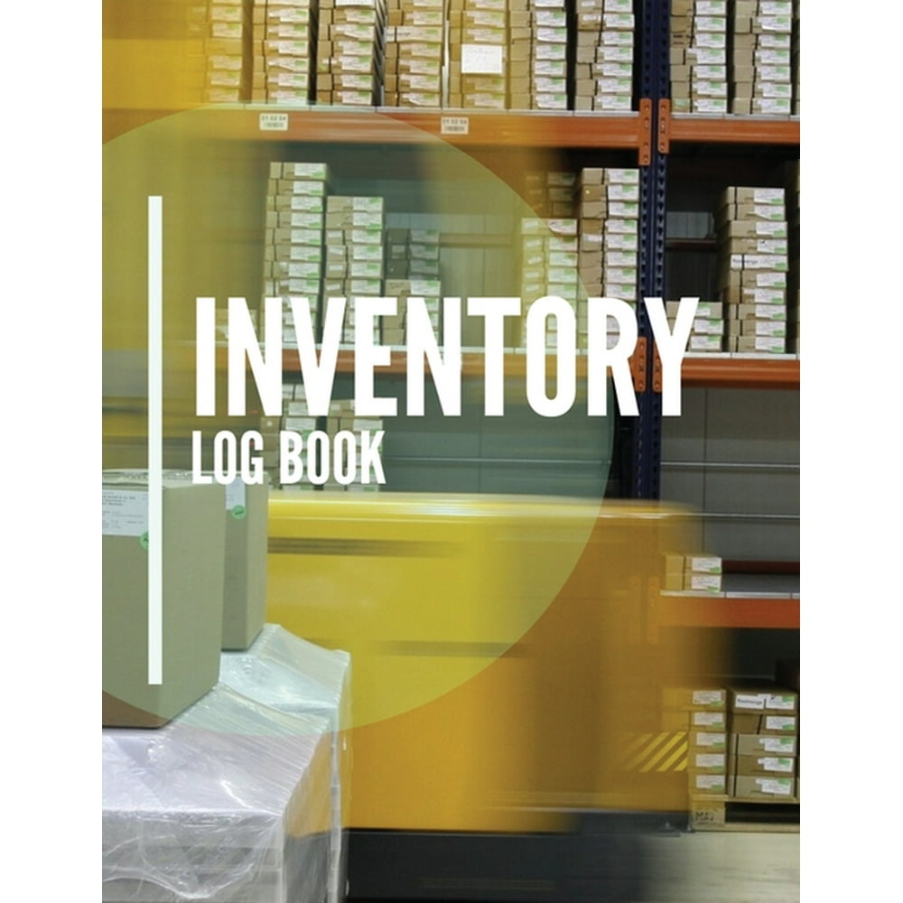Inventory Log Book Record and Track Daily Inventory for Small