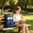 thumbnail image 6 of Tdxkok Campus Life,Astronaut Backpack Set 3 In 1 Backpack With Lunch Bag And Pencil Case For Daily Carry And Travel, 6 of 6