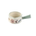 thumbnail image 1 of Hand-painted Milk Pitcher With Handle Ceramic Dipping Saucer Western Steak Sauce Pot, 1 of 7