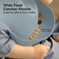 thumbnail image 4 of Baberos de silicona impermeables para bebés Food Bib KeaBabies, paquete de 2, 4 of 9