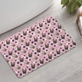 thumbnail image 2 of French Bulldog Cute Bone Paw Print Bathroom Rugs Mat,Non Slip Microfiber Bathroom Rug,Rubber Backing,Soft Bathroom Mats for Bathroom Floor,Tub and Shower,17x27in(43x68cm), 2 of 5