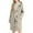 Beige, variant on Peacoats for Women Elegant Single Mid Length Wool Blend Hooded Trench Coat Color: Navy Size: S