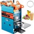 thumbnail image 2 of VEVOR Manual Boba Tea Cup Sealer: 300-500 Cups/h, 90/95mm Diameter, Blue - Advanced Heating Technology for Bubble Milk Tea, 2 of 12