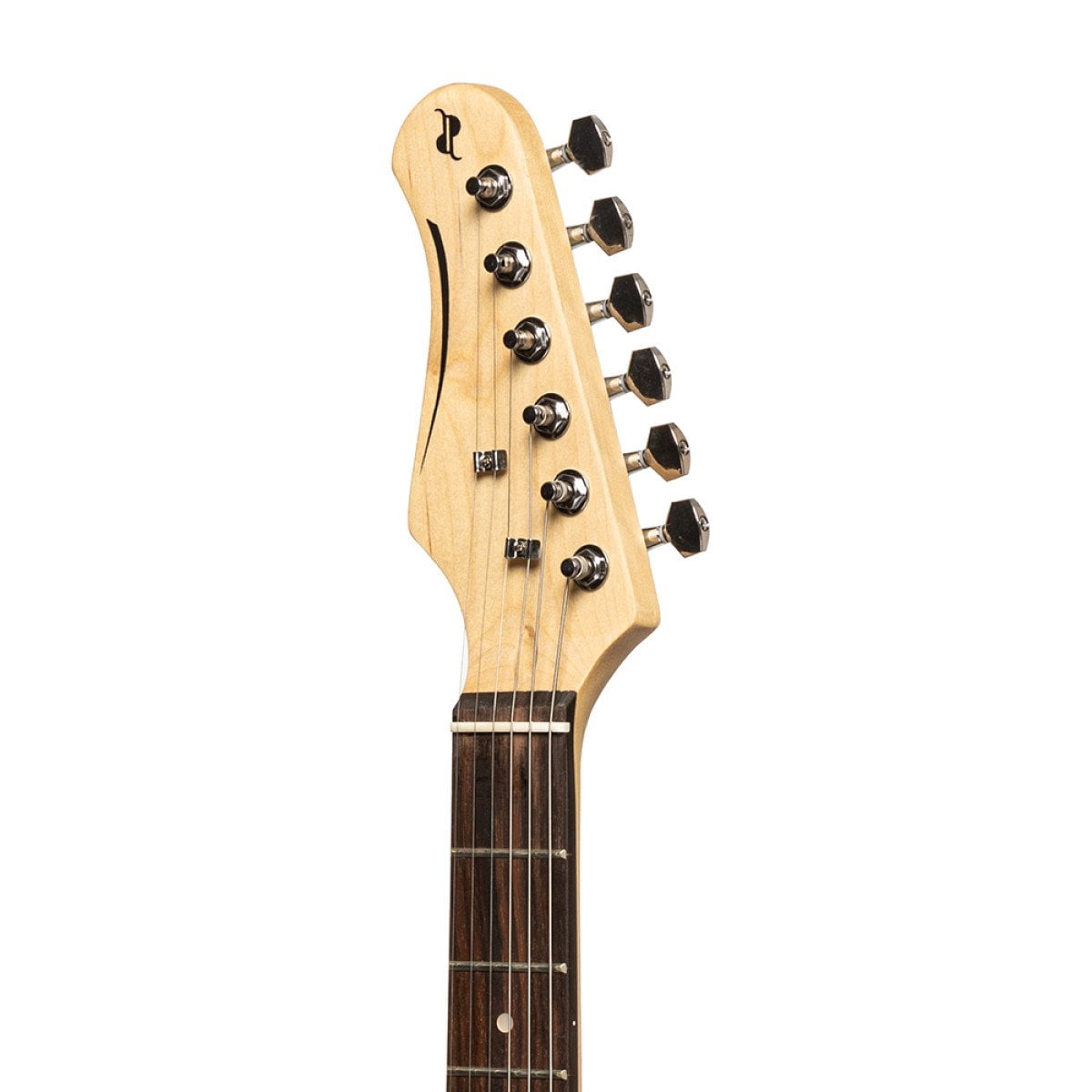 Stagg Model SES-30 BK LH Black Double Cutaway Style Electric Guitar, Left Handed